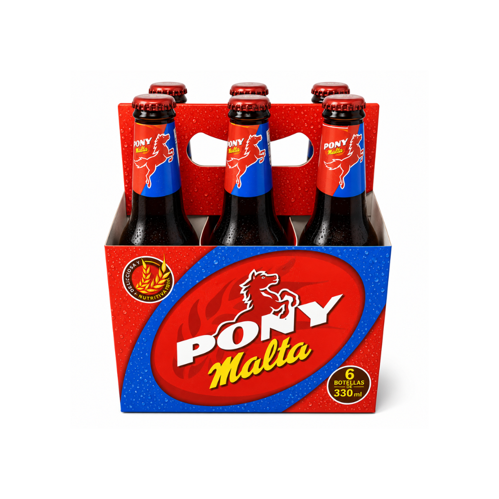 LDK16003 - Pony Malta 4 Bottle (6 Pack) (6 x330 ml)