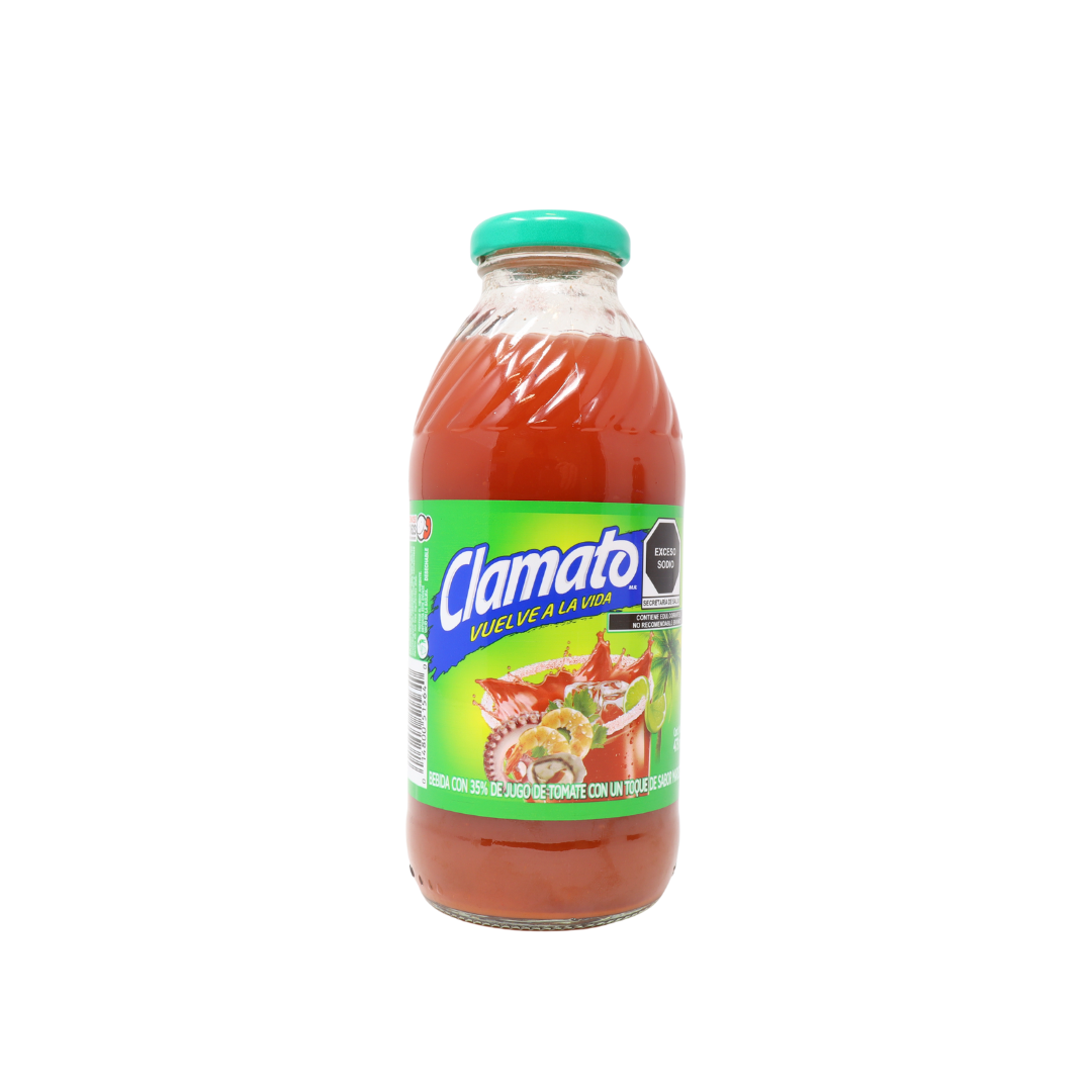 LDK13002 - Motts Clamato Vuelvea La vida 12 / 473 ml Glass