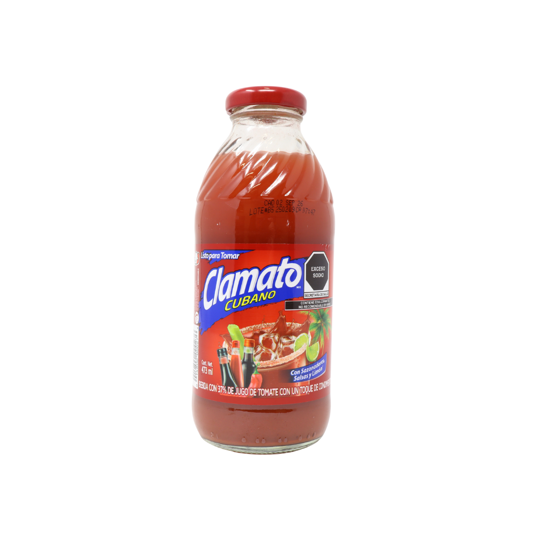 LDK13003 - Motts Clamato Cubano 12 / 473 ml Glass