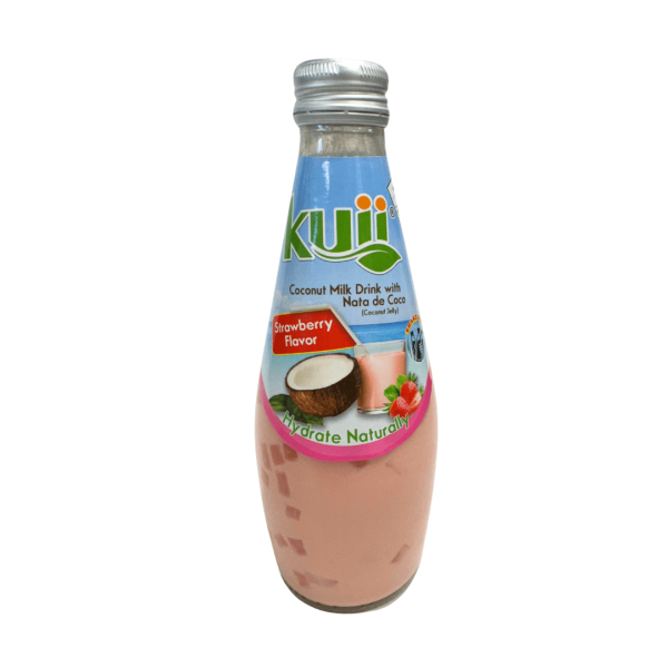 LDK17010 - Kuii Coconut Milk Strawberry Drink 12 x 290 ml
