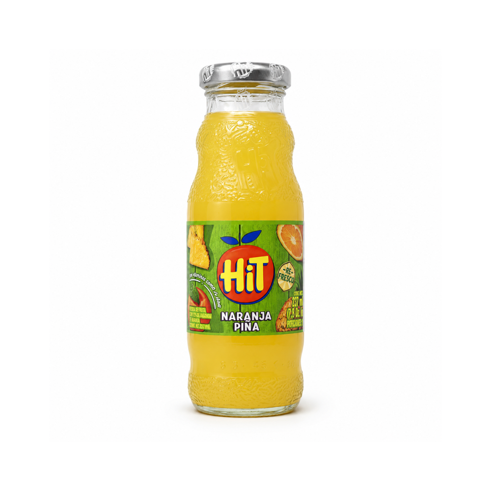 LDK60003 - Jugo HIT Naranja-Pina (Glass) 24 x 237 ML