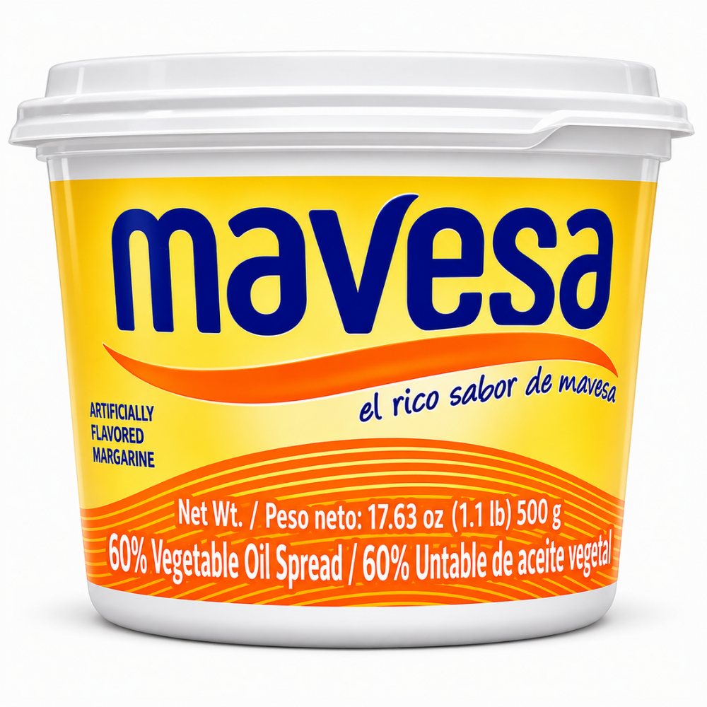 LGH1301 - Mavesa Vegetable Oil Spread 12 x 17.6 oz (500g)