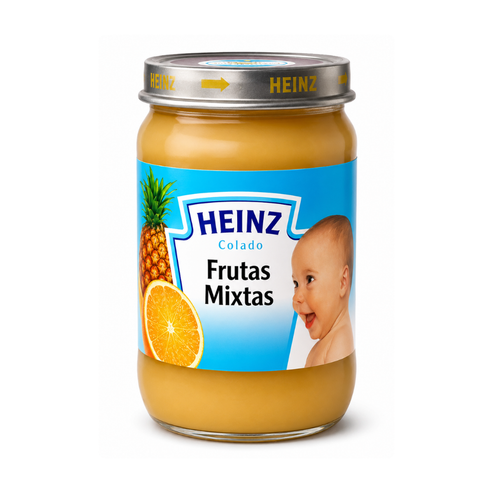 LJ02 - Heinz Colado frutas Mixtas 24 x 186 g