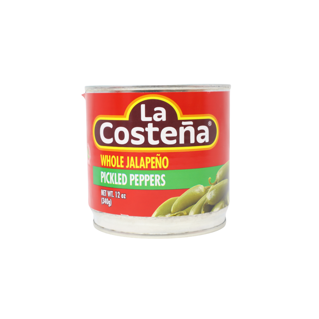LPK0102 - La Costena Whole Jalapeno Pickled Pepper 12 x 12 oz