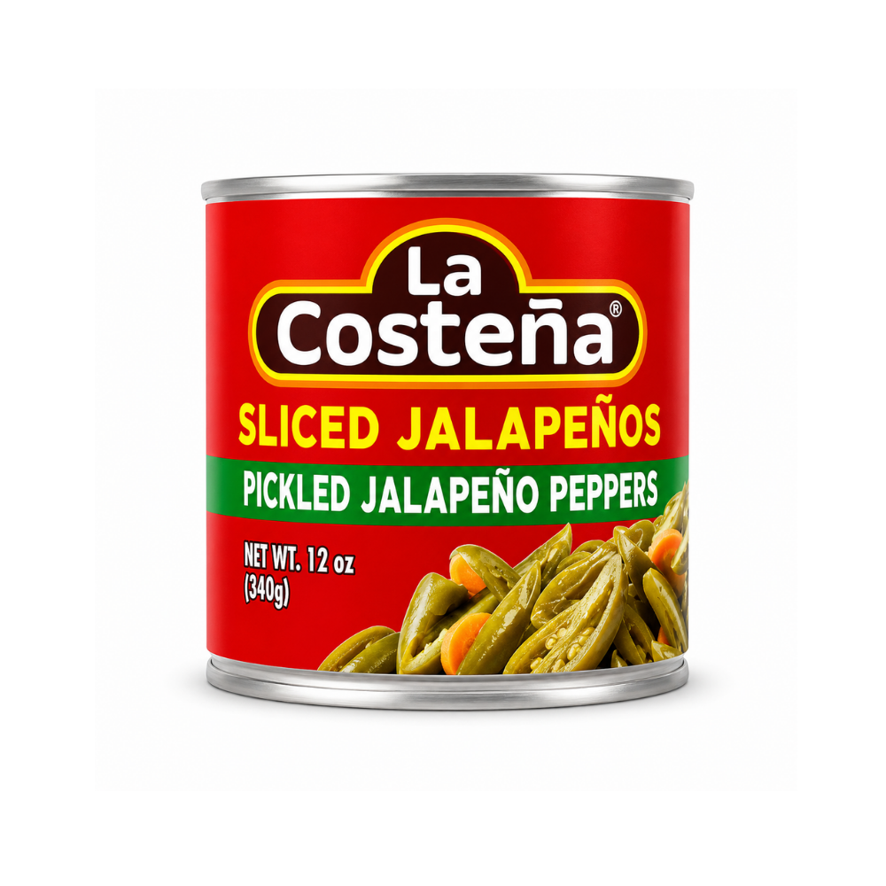 LPK0104 - La Costena Sliced Jalapeno 12 x 12 oz (340g)