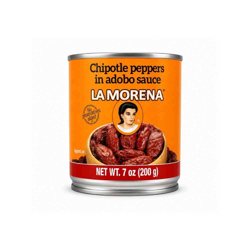 LPK0113 - La Morena Chipotle Peppers in adobo sauce 24 x 7 oz (200g)