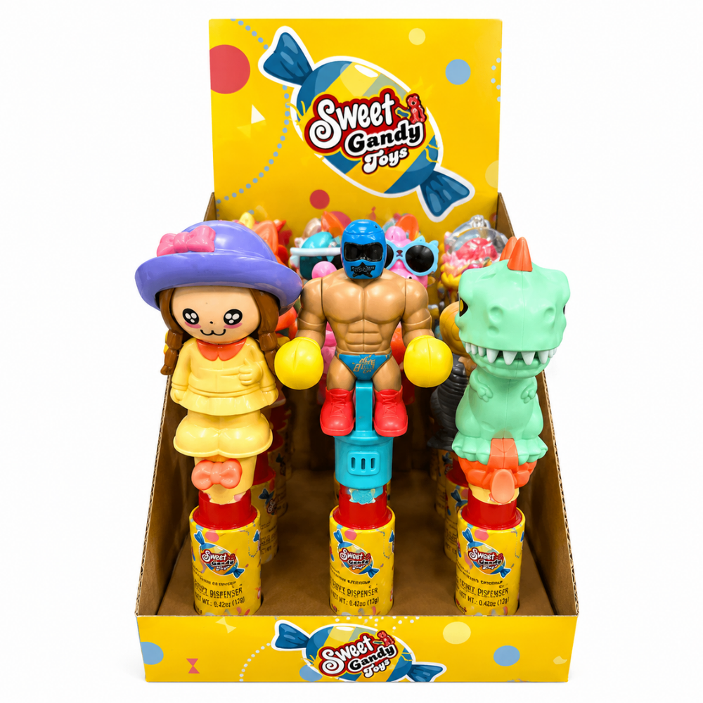 LSW01A - Sweet Candy Toys (Refill) 4 X 12