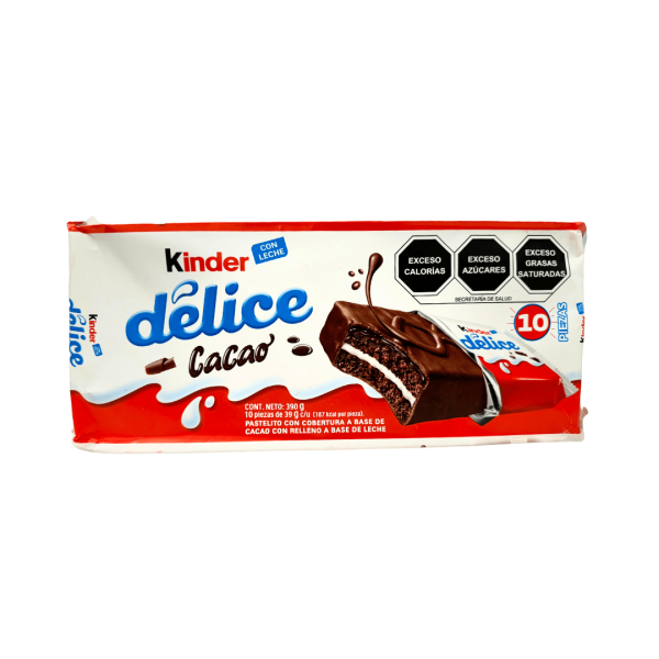 LSW02 - Kinder Delice Cacao Chocolate 14 x 390 gr