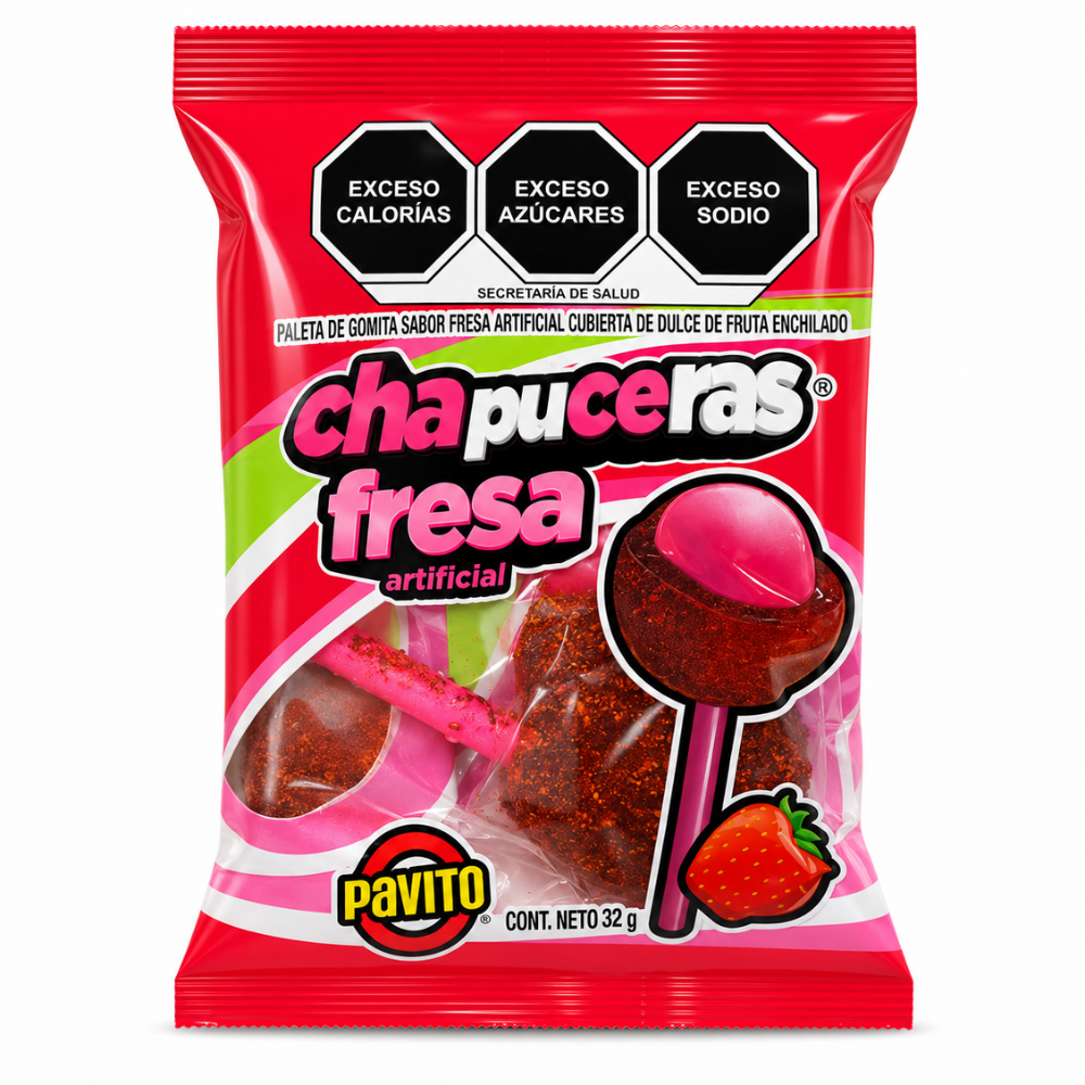 LSW1001 - Pavito Chapuceras Fresa 12 x 32 g