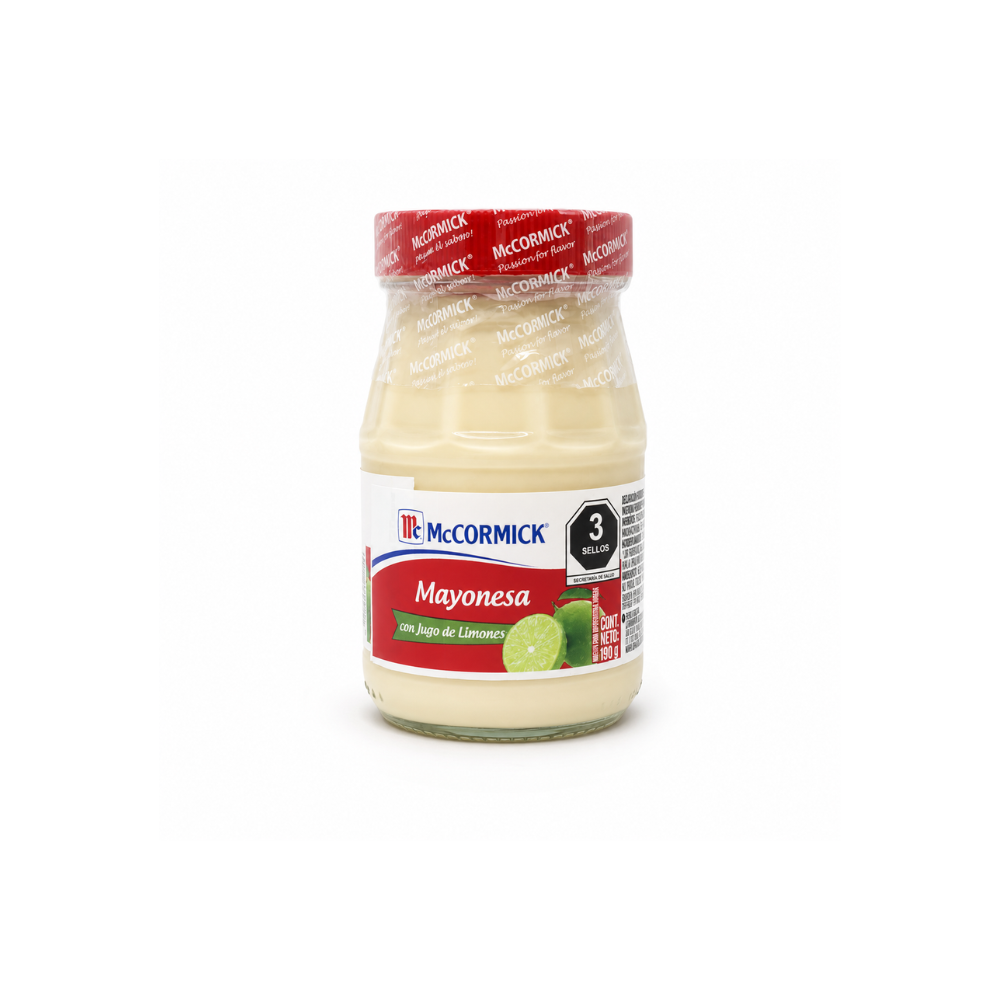LSY0105 - Mc Cormick (Glass) Mayonesa 24 x 190 gr