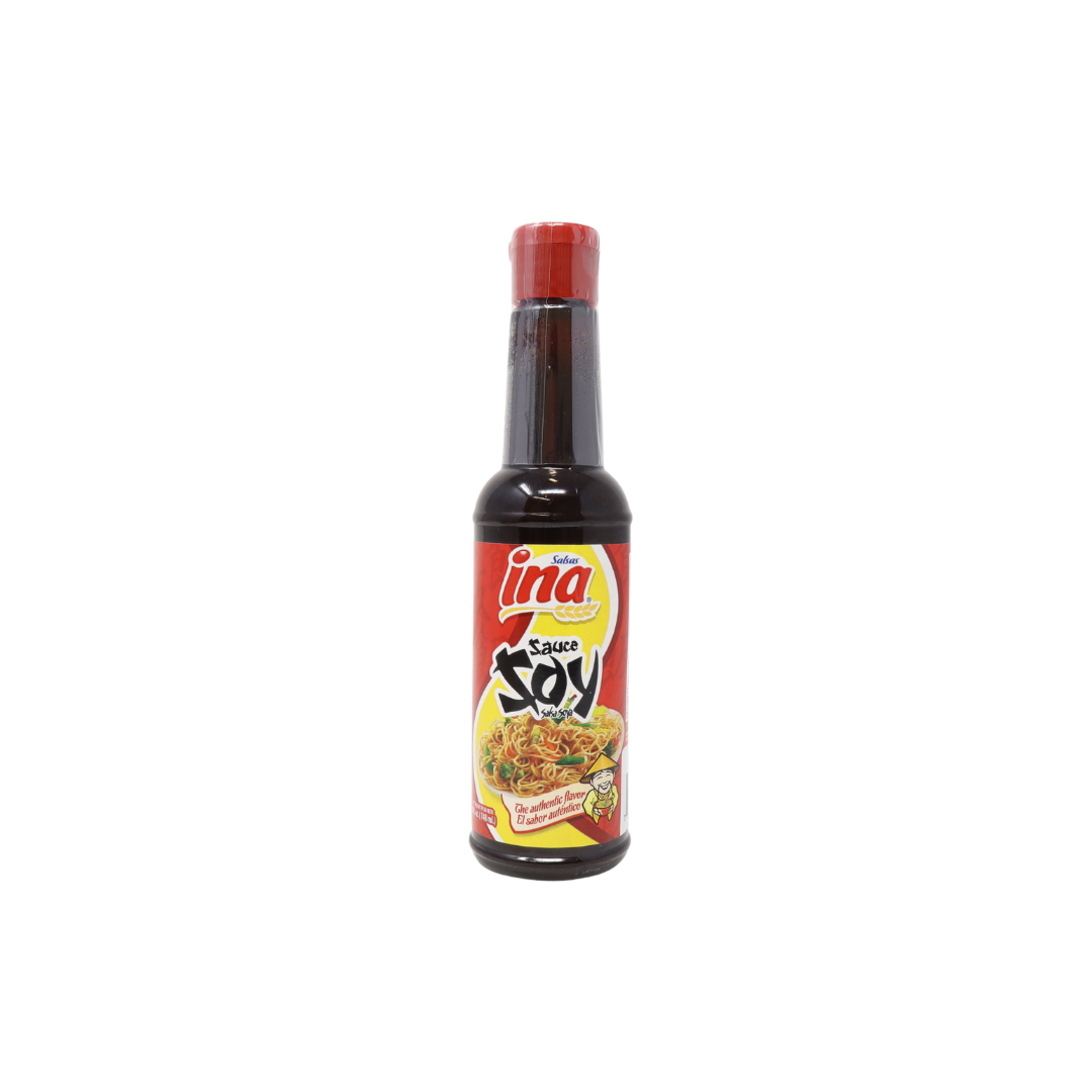LSY07 - ina Sauce Soy Salsa Soya Plastic Bottle 24 x 5 oz