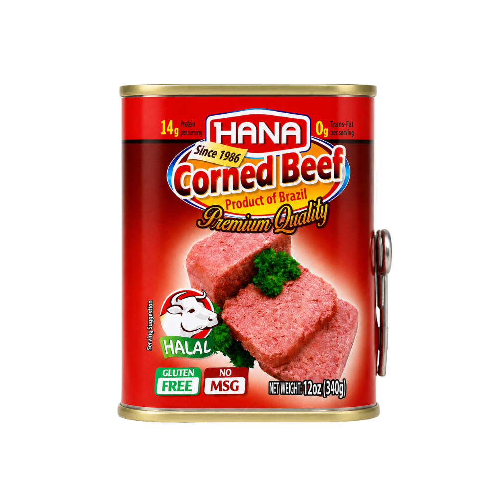 M0203 - Hana Corned Beef Premium 24 x 12 oz (340g)