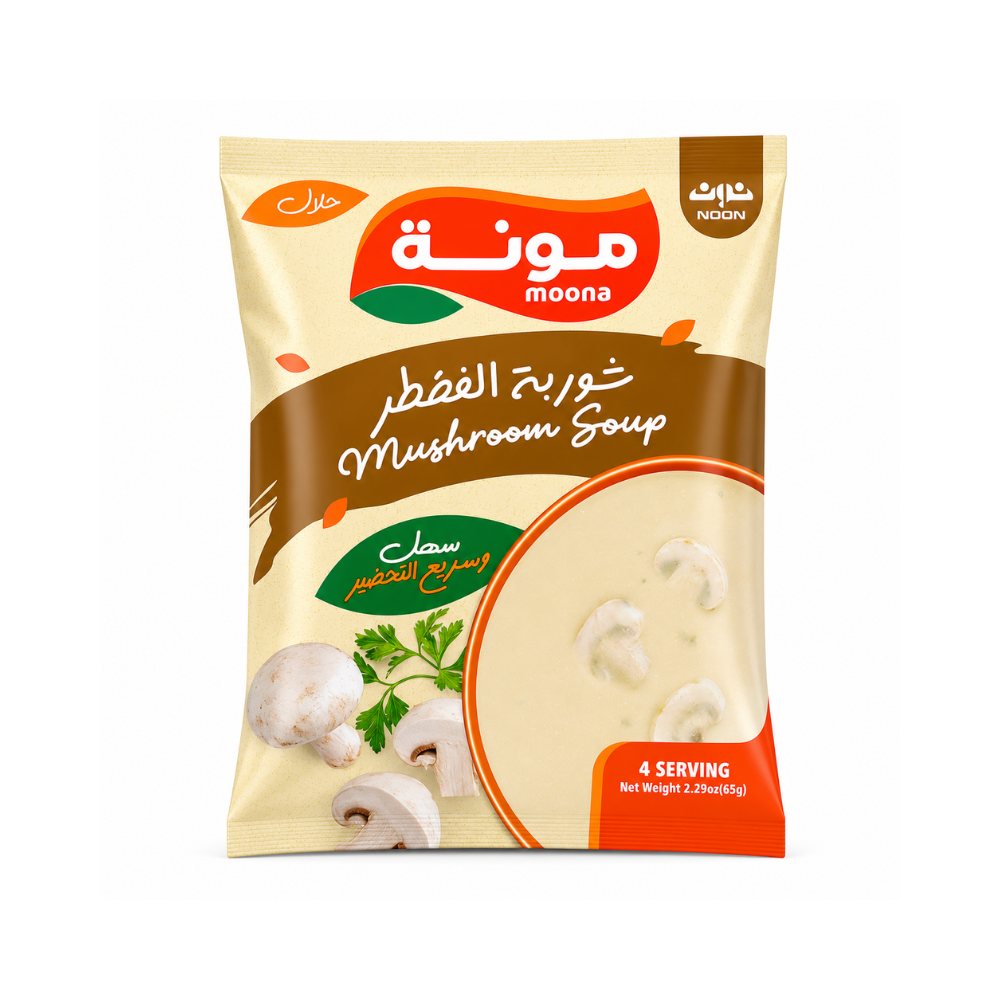 MC10J - Moona Mushroom Soup 12 x 2.2 oz (65g)