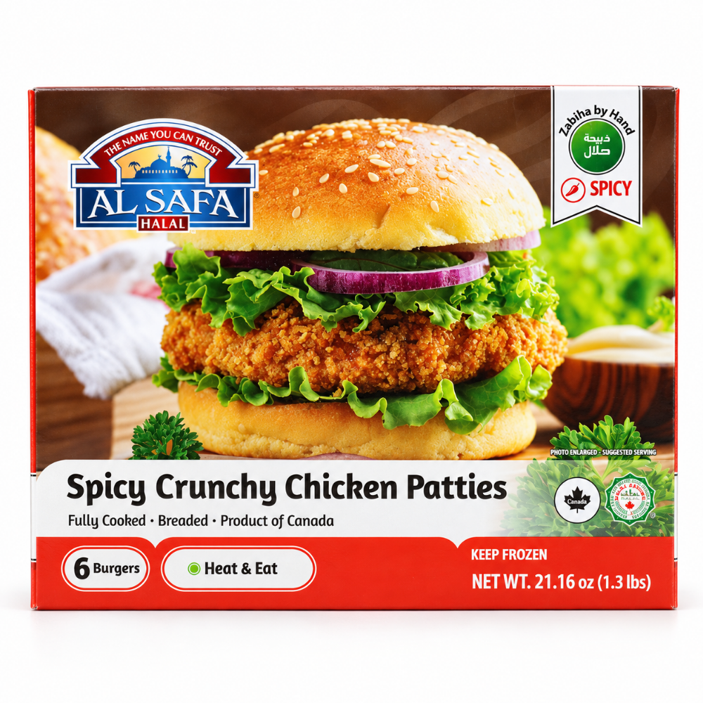 MF19I - Spicy Crunchy Chicken Burger 12 x 1.33 lbs