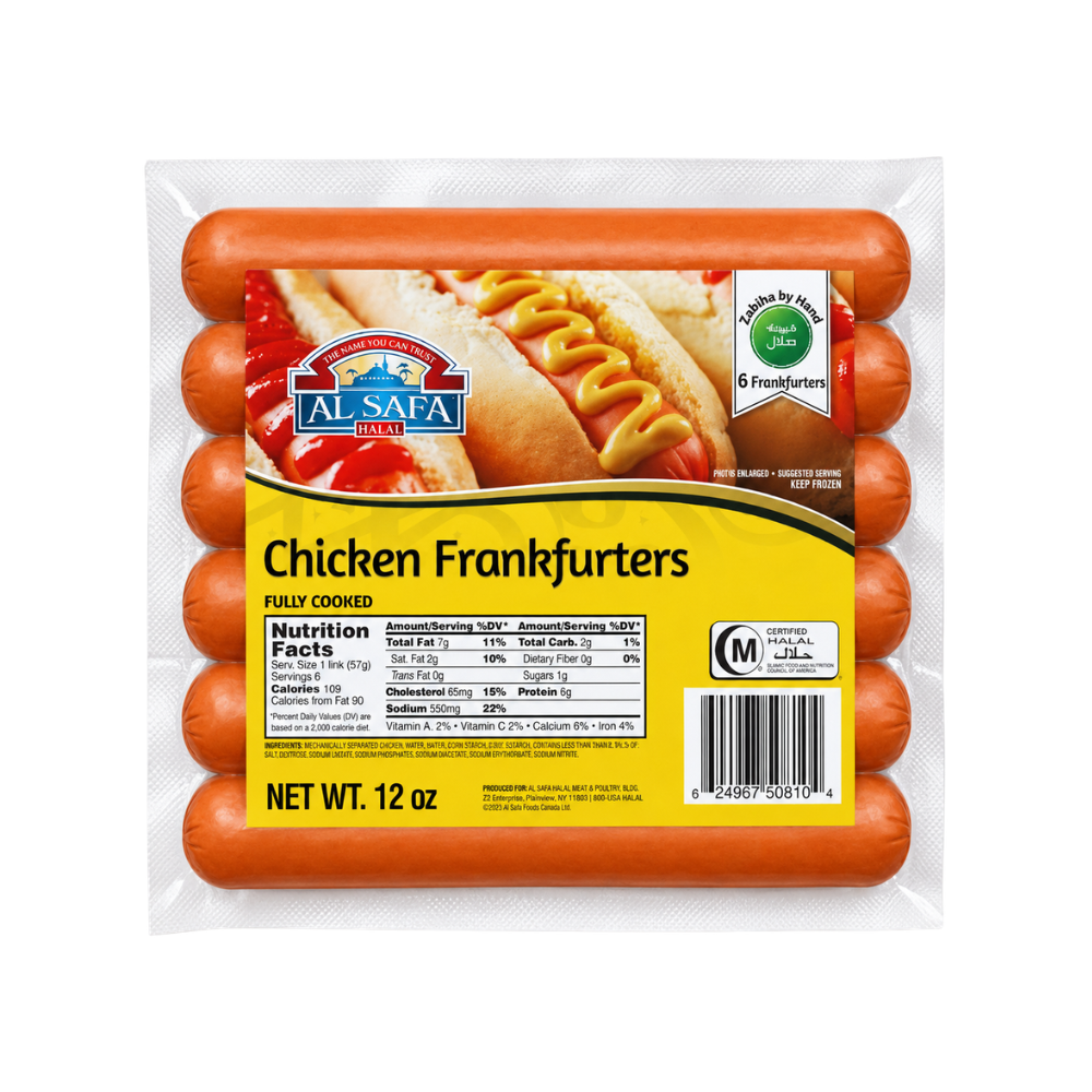 MF19K – Al Safa Chicken Frank 16x12oz