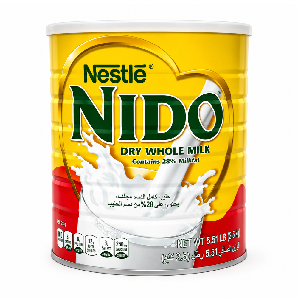 MK02 – 2500 G. Nestle Holland Nido 6 x 88.1 oz (2500g)