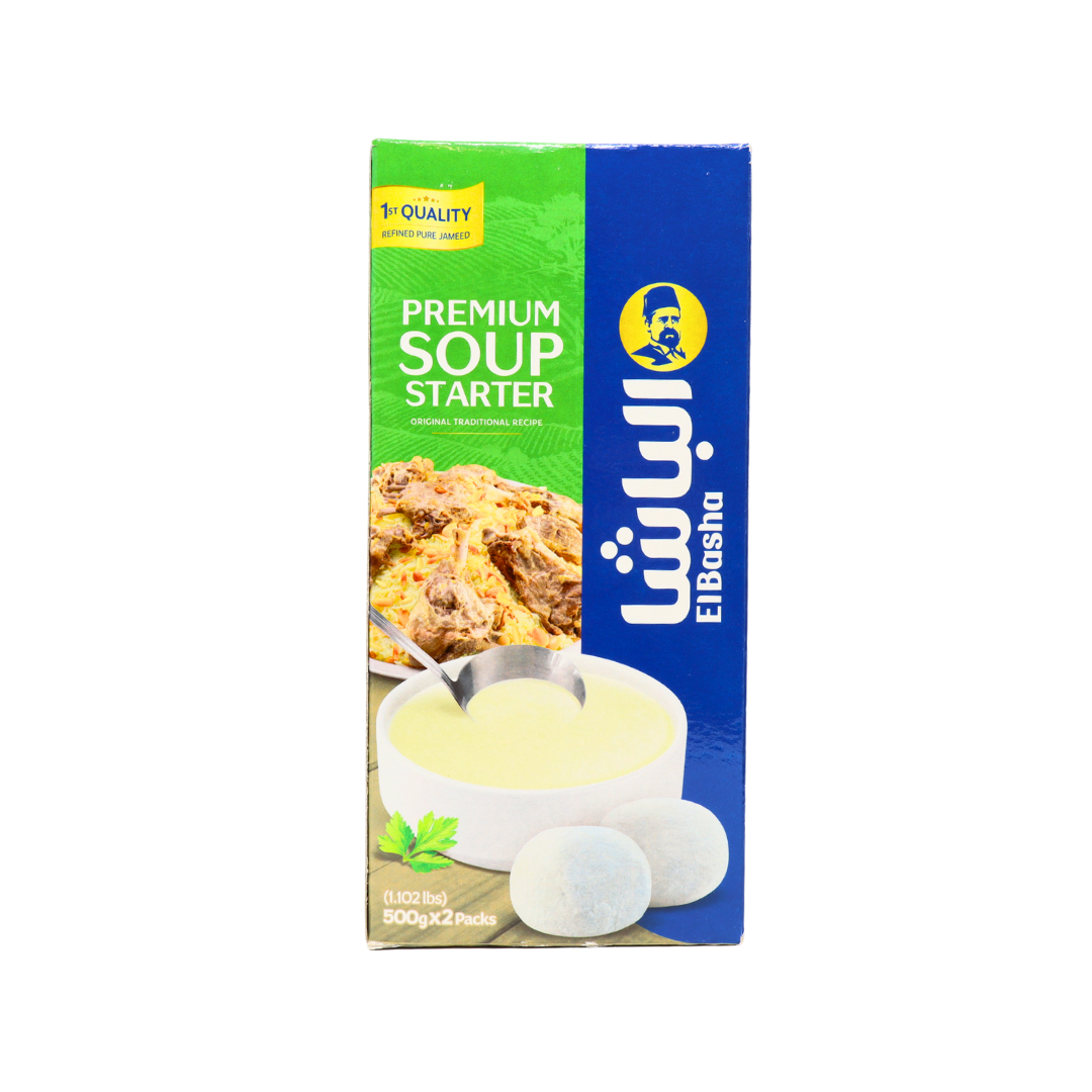 MK1101 - El Basha (Jameed) Premium Soup Starter 8 (2 x 500 gr)