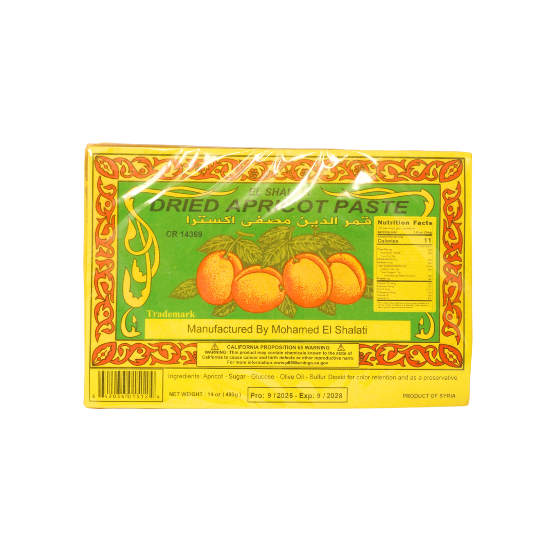 SW9022 - El shalati Dried Apricot Paste 25 x 400 gr
