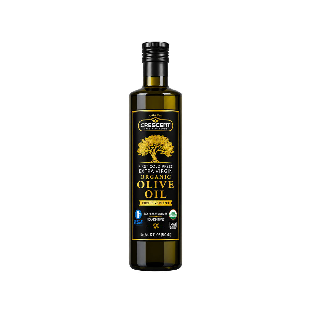 OL02H – Crescent 1/2 lt. Extra Virgin Olive Oil 12 x 500 ml