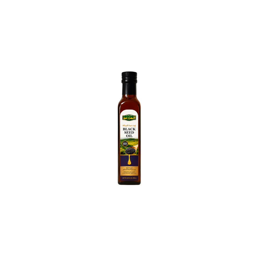 OL03 – Almazrah Black Seeds Oil 12 x 8.5 Fl (250 ml)