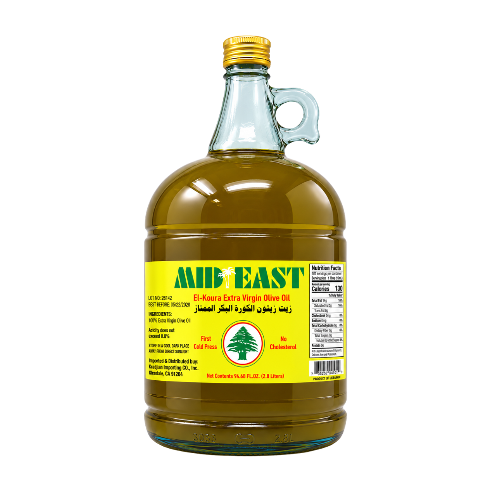 OL09A - M.E. El-Koura Virgin Olive Oil 4 x 2.8 Lt
