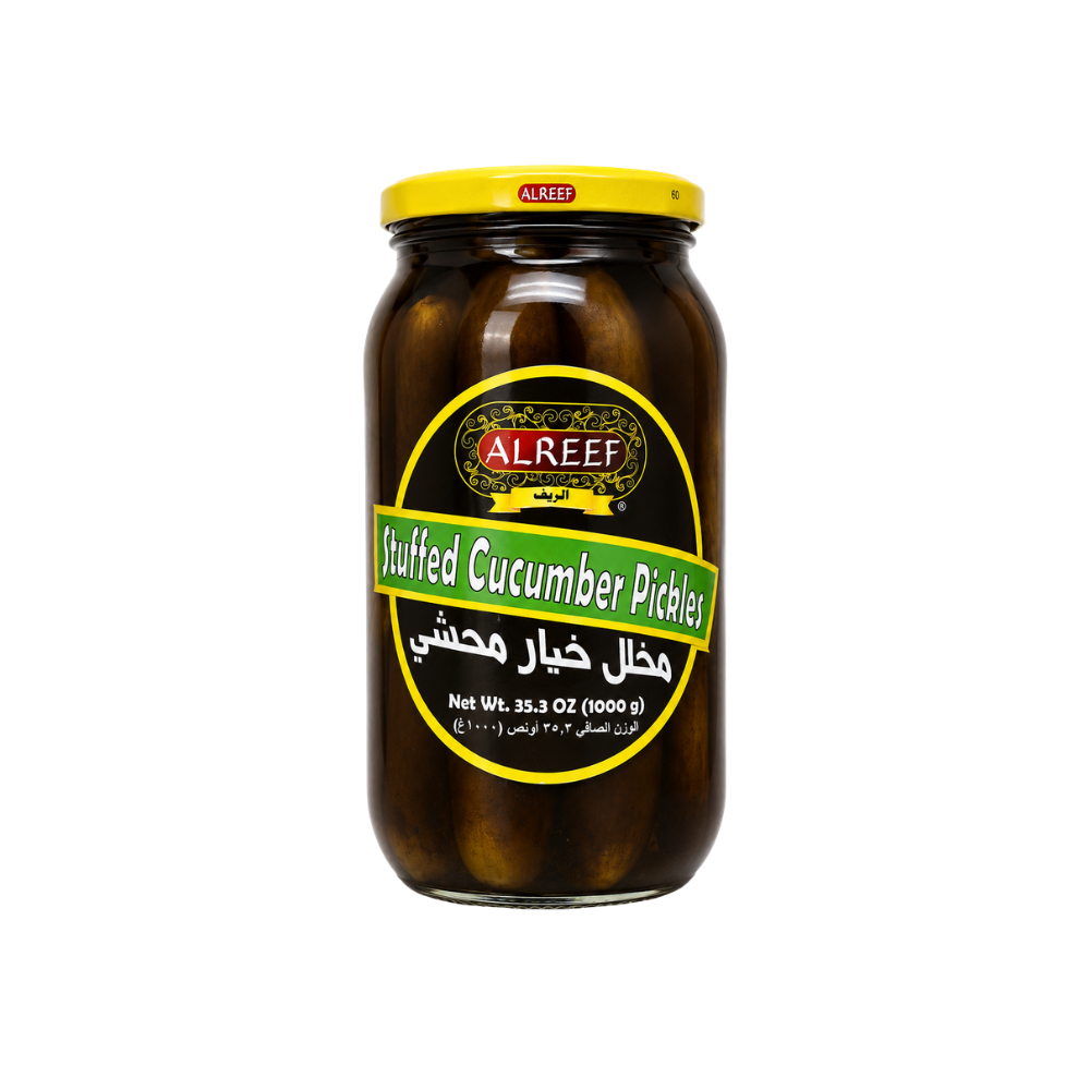 PK10A – Al Reef Stuffed Cucumber Pickles 12x1kg.