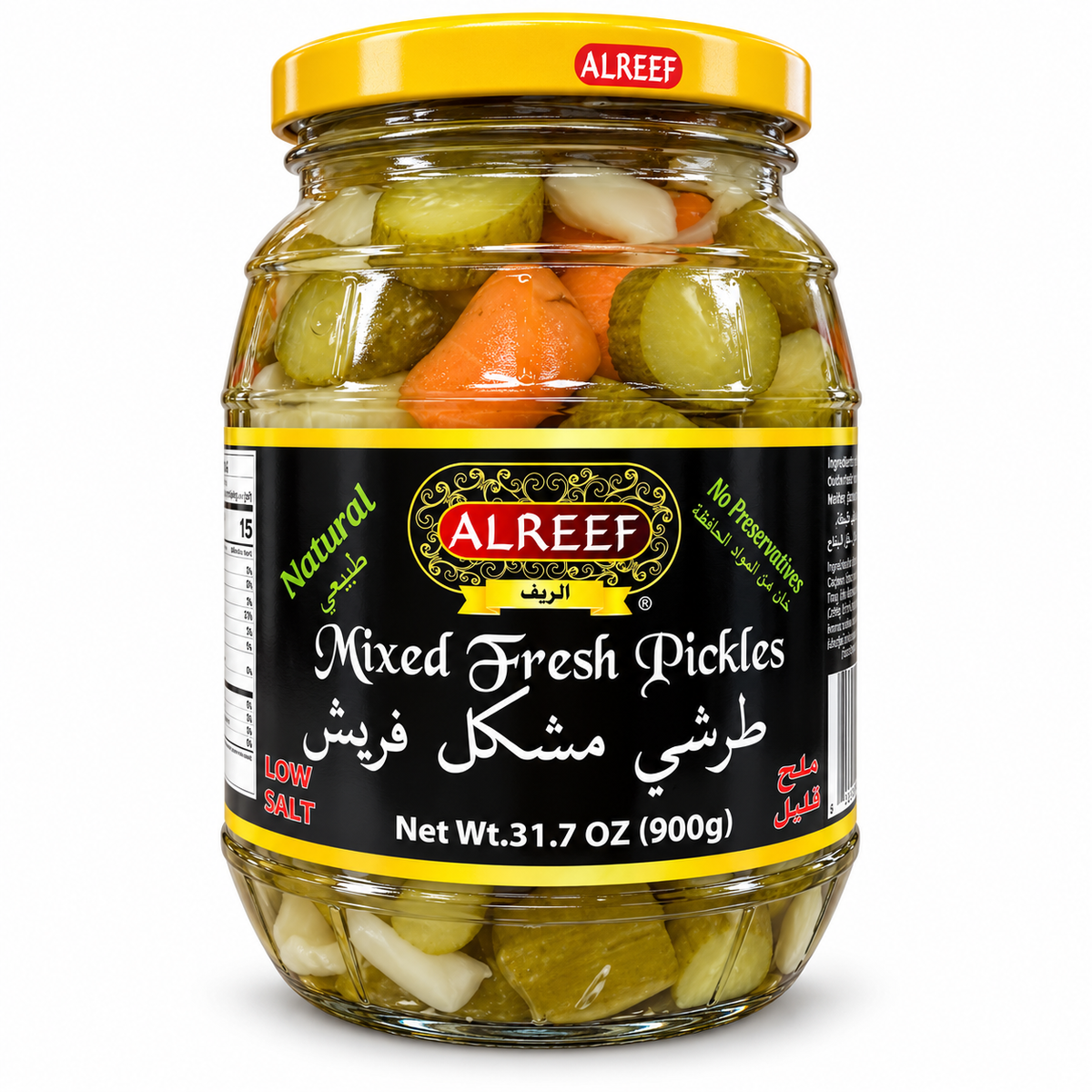 PK10J - Al Reef Mixed Fresh Pickles 12 x 900 g