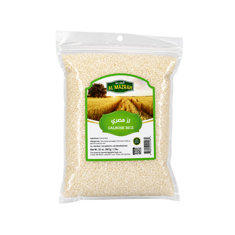 R03D - Al Mazrah Calrose Rice 16 x 32 oz (907g)