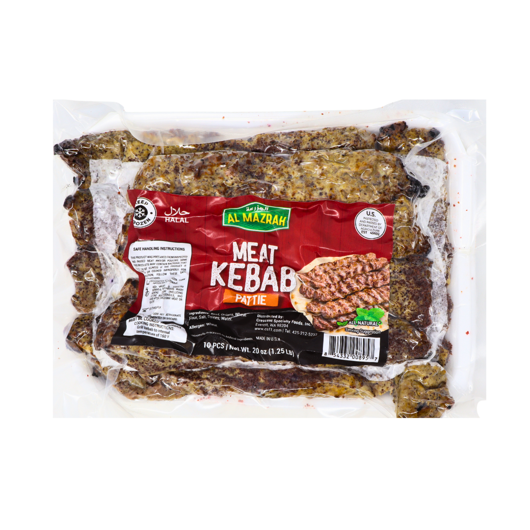 RT03F - Almazrah 10 PCS Beef & Lamb Kabab 20 x 1.25 lb