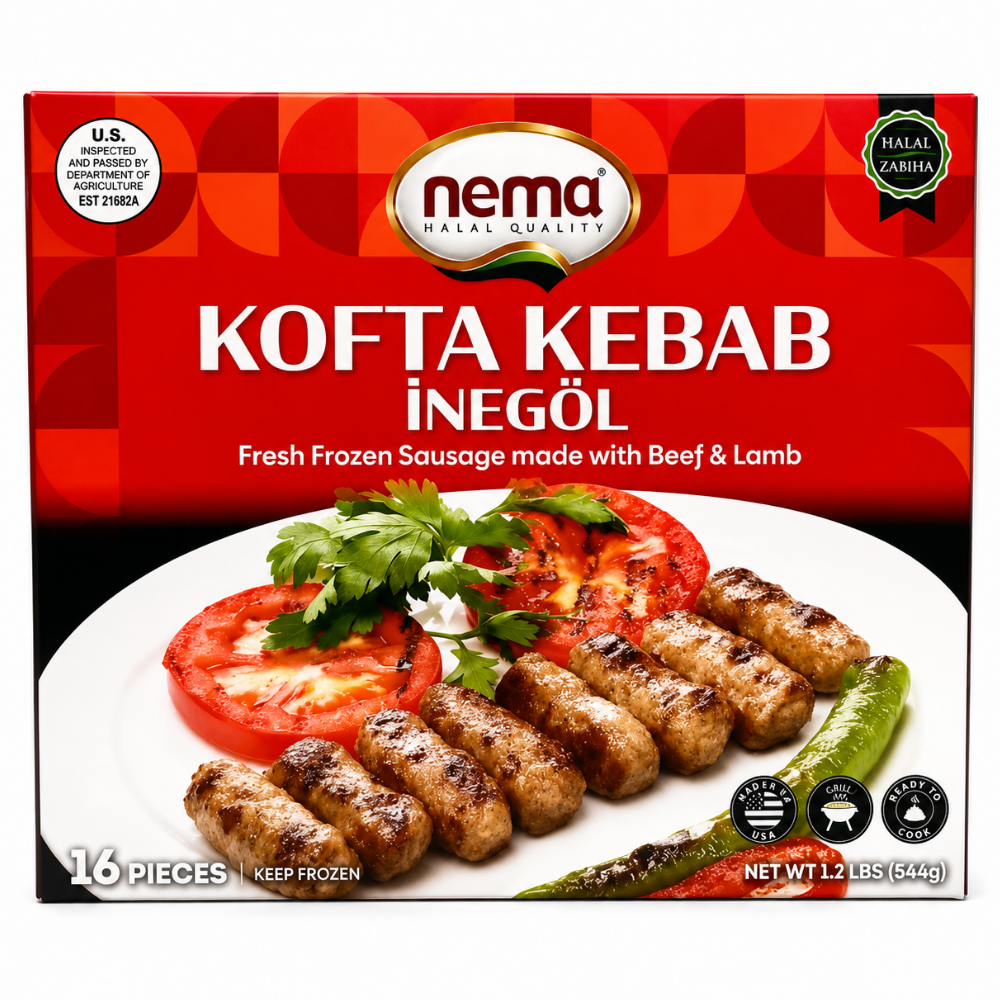 RT04B – Nema Kofta Kebab-Inegol Kofte 16 x 12.84 OZ
