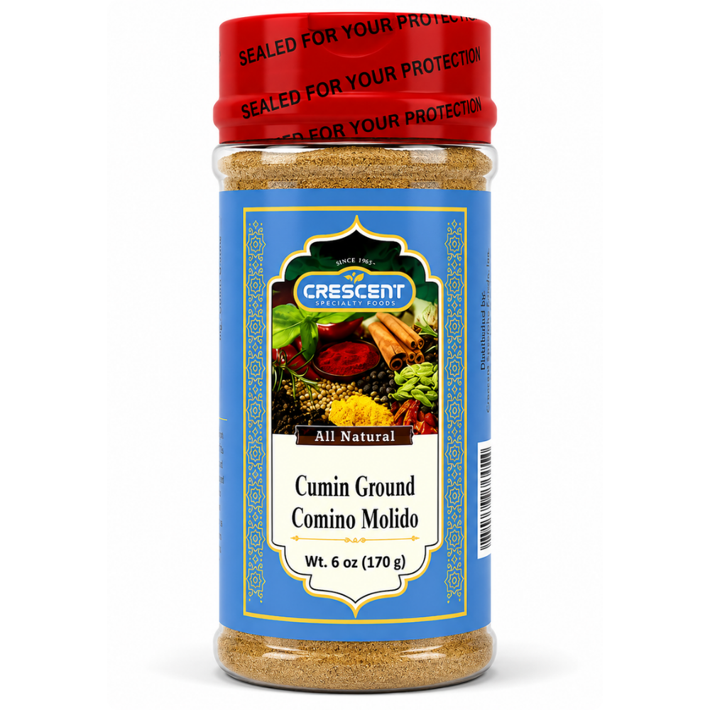 SP11C – Crescent Ground Cumin 12 x 6 oz (170g) Jars