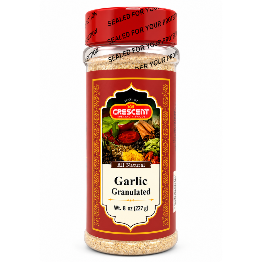 SP12 – Crescent Garlic Powder 12 x 8.5 oz. Jars