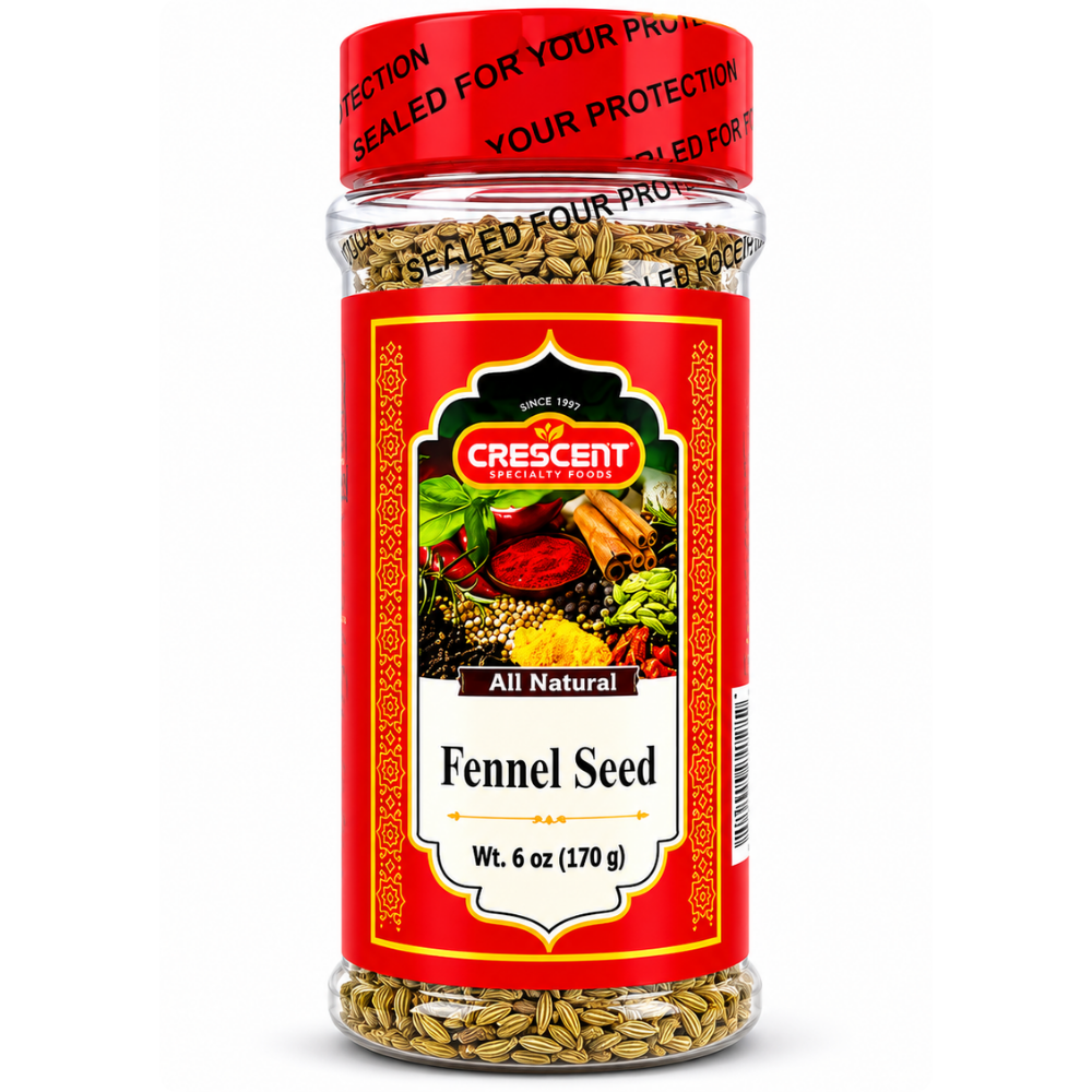 SP13E – Crescent Fennel Seed Jars 12 x 6 oz.