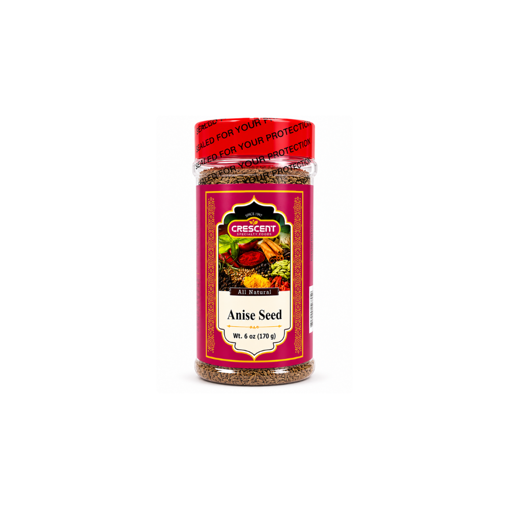 SP15H - Crescent Anise Seed 12 x 6 oz. Jars