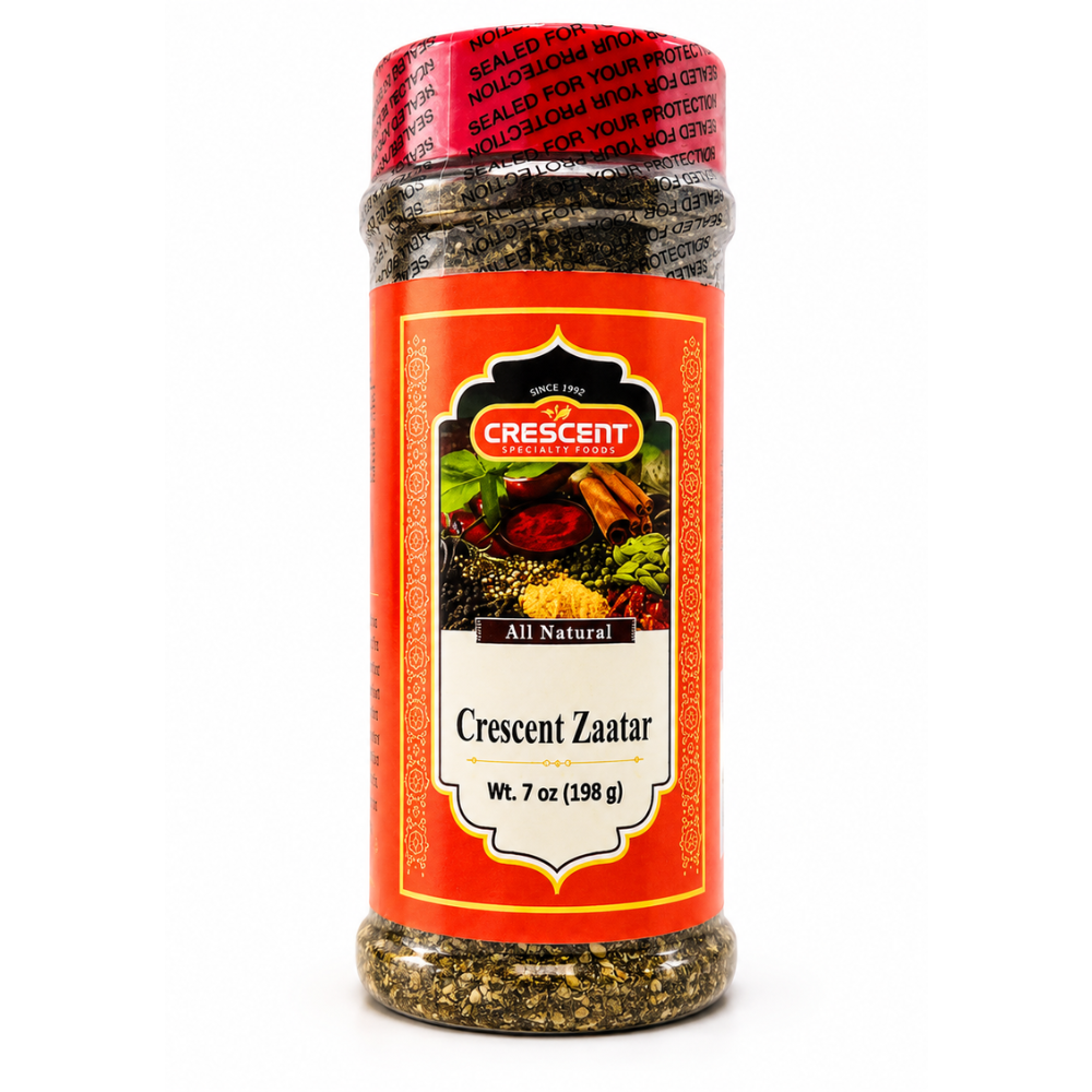 SP23F – Crescent Zaatar Jars (Orange Label) Mix 12 x 7 oz