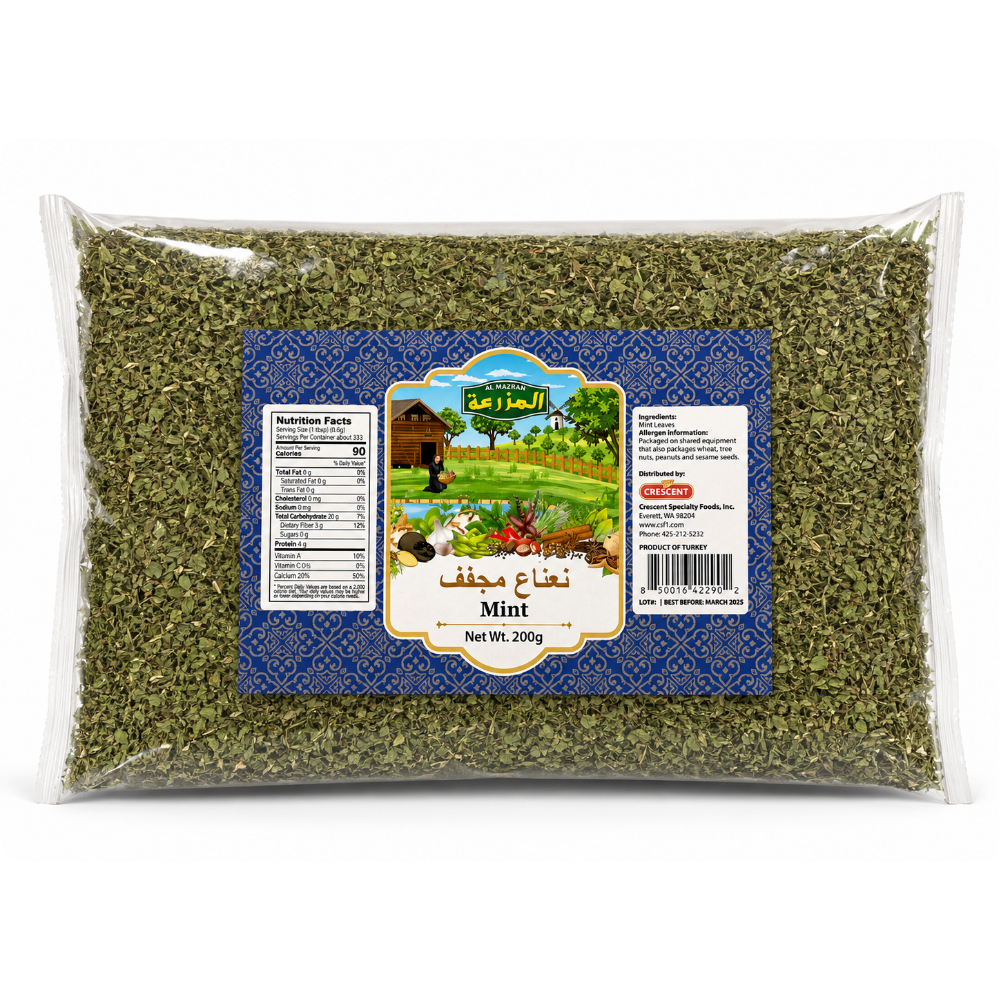 SP34K – Al Mazrah Mint Dried 12 x 200 g