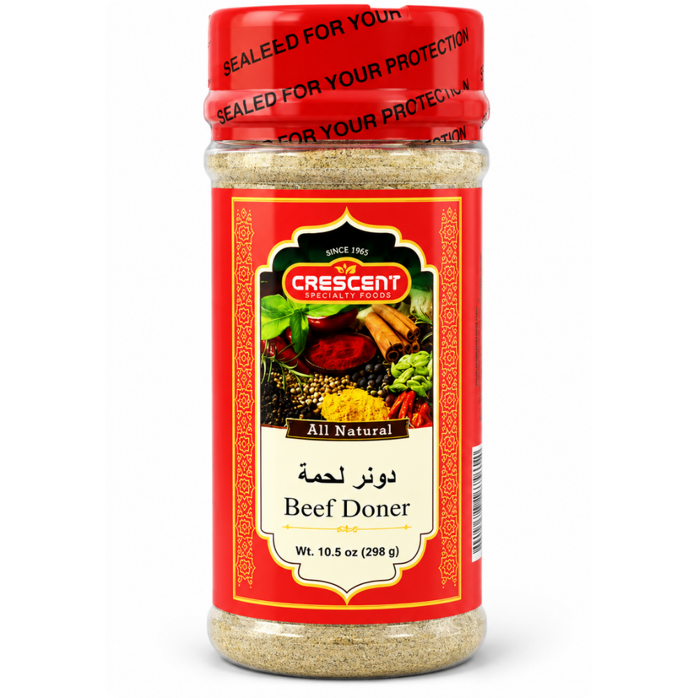 SP601 - Crescent Beef Doner Spices 12 x 10.5 Oz (298g) Jars
