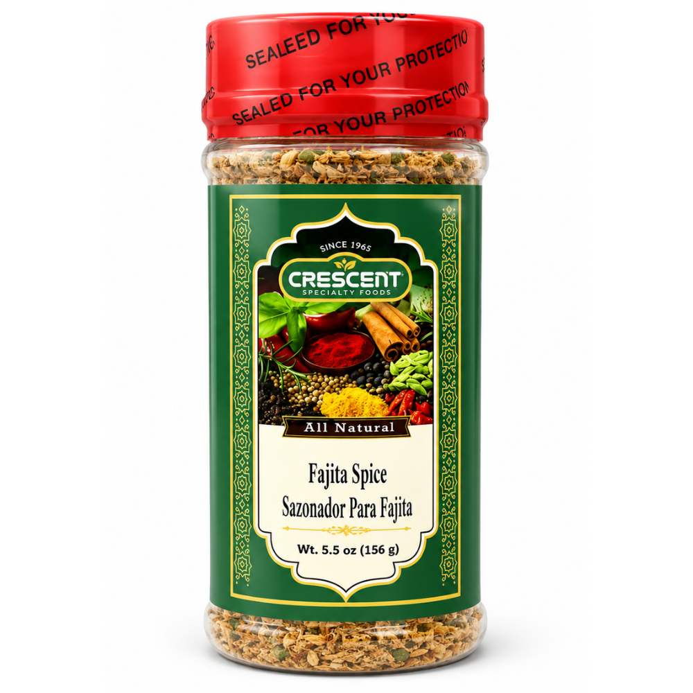 SP602 - Crescent Fajita spices 12 x 5.5 Oz (156g) Jars
