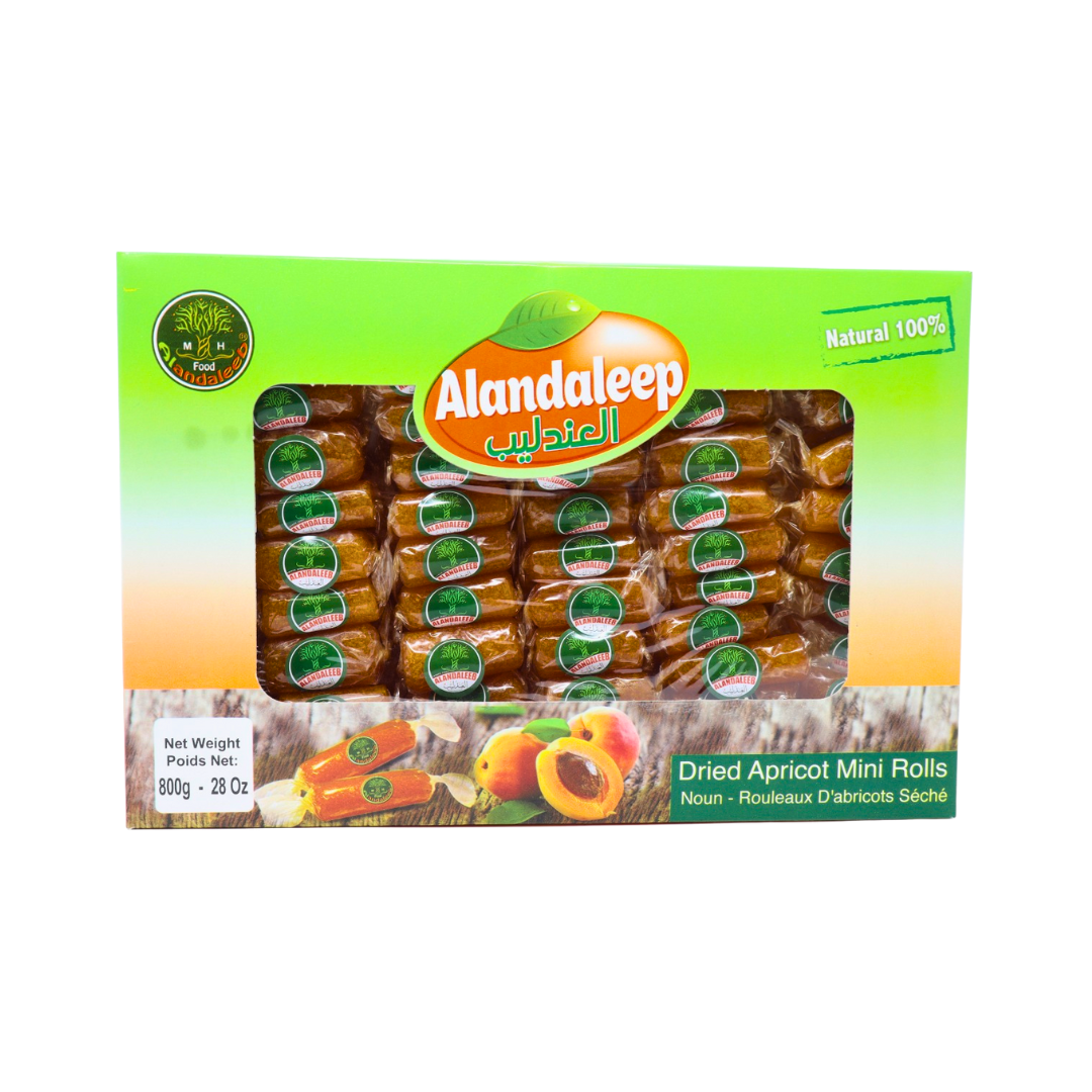SW9016 - Alandaleep Dried Apricot Mini Rolls 6 x 800 gr
