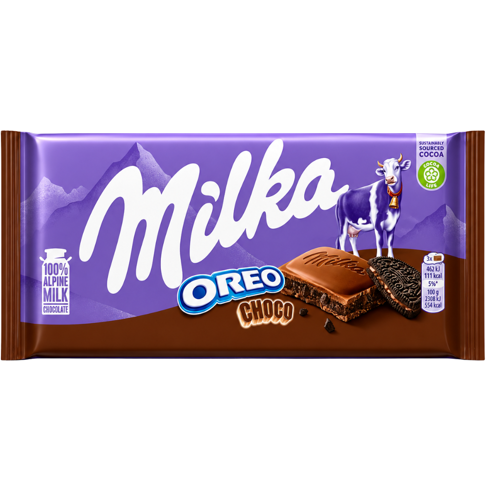 SW08 – Milka Oreo Chocolate Bars22 x 100 g