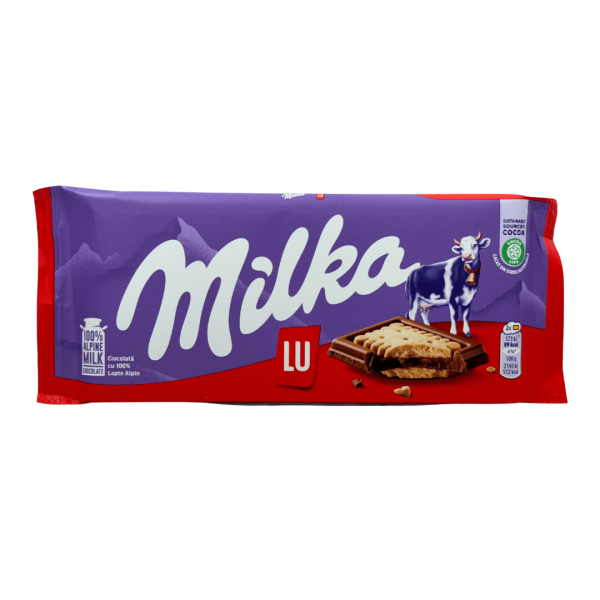 SW08P - Milka Bar Sandwich Tablet LU 18 x 87 gr