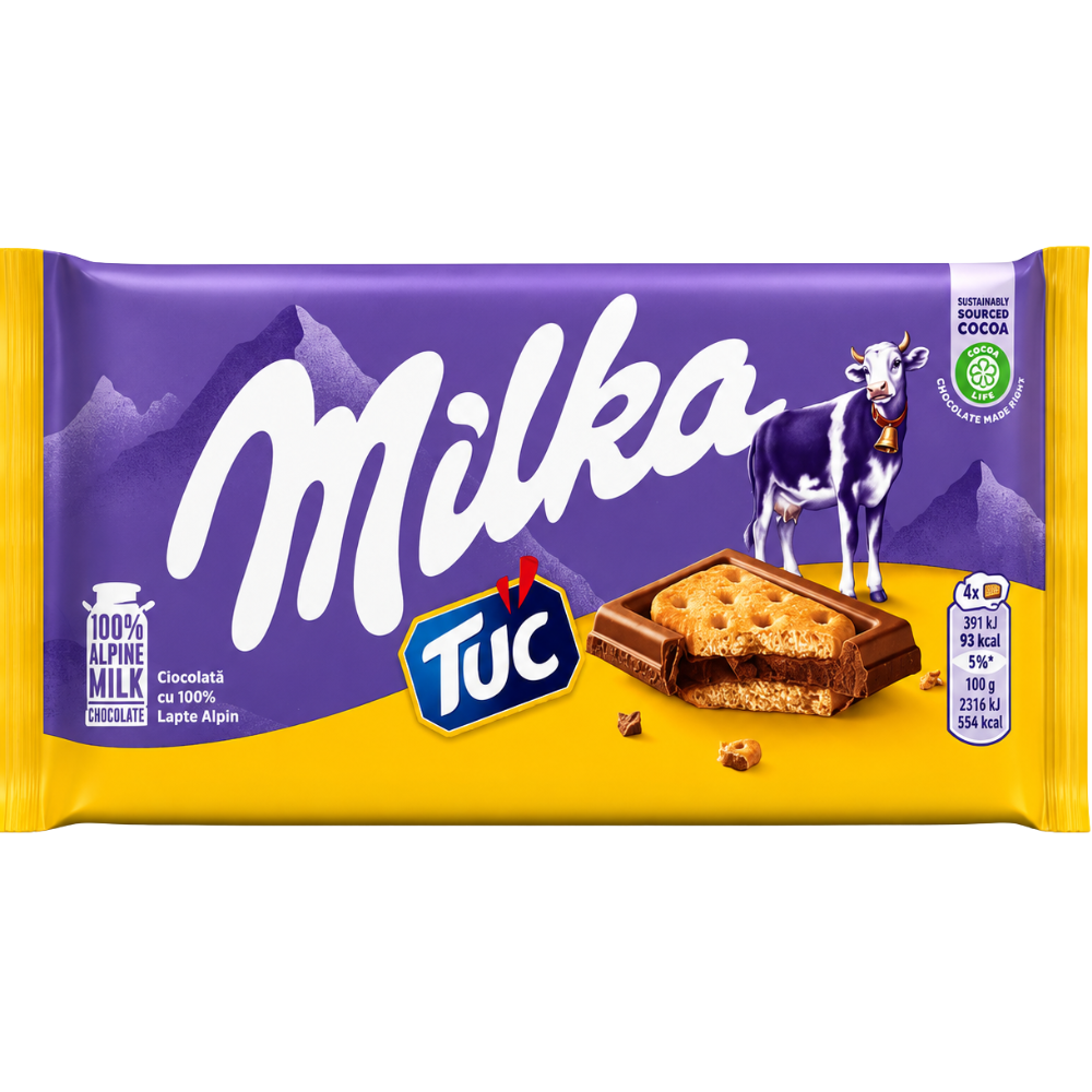 SW08R - Milka TUC Bar Sandwich 18 x 87 gr