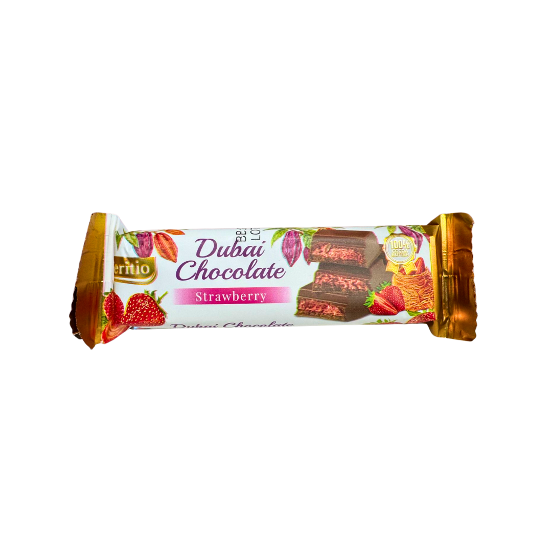 SW0910 - Feritio Dubai Chocolate Strawberry 72 x 40g