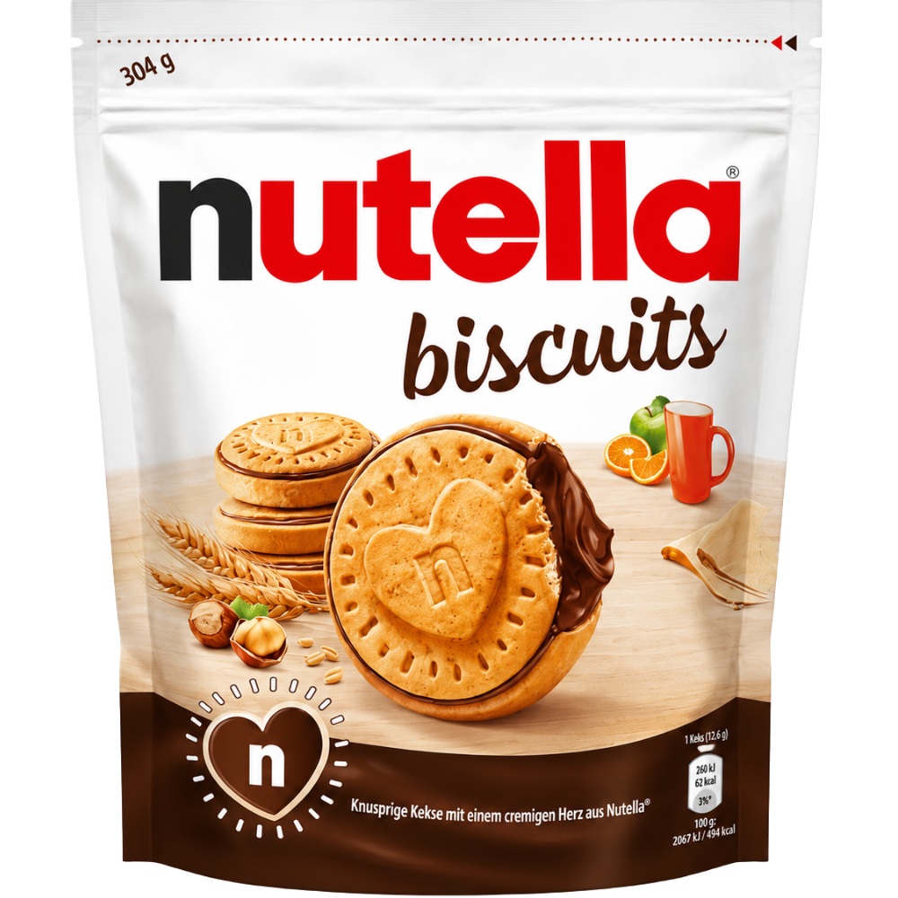 SW12G – Nutella Biscuits Pouch 10 x 304g
