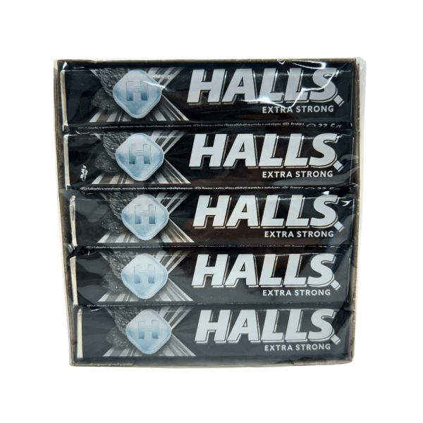 SW2101 – Halls Candy Extra Strong 20 x 33.5 gr