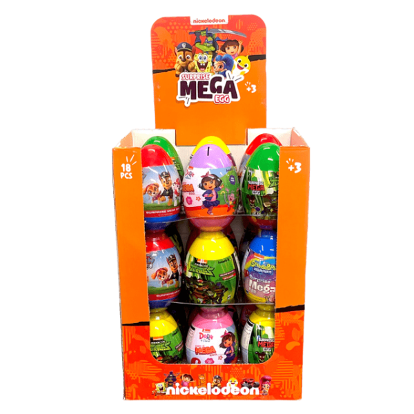 SW51B – Nickelodeon Surprise Mega Egg 18 x 160 g