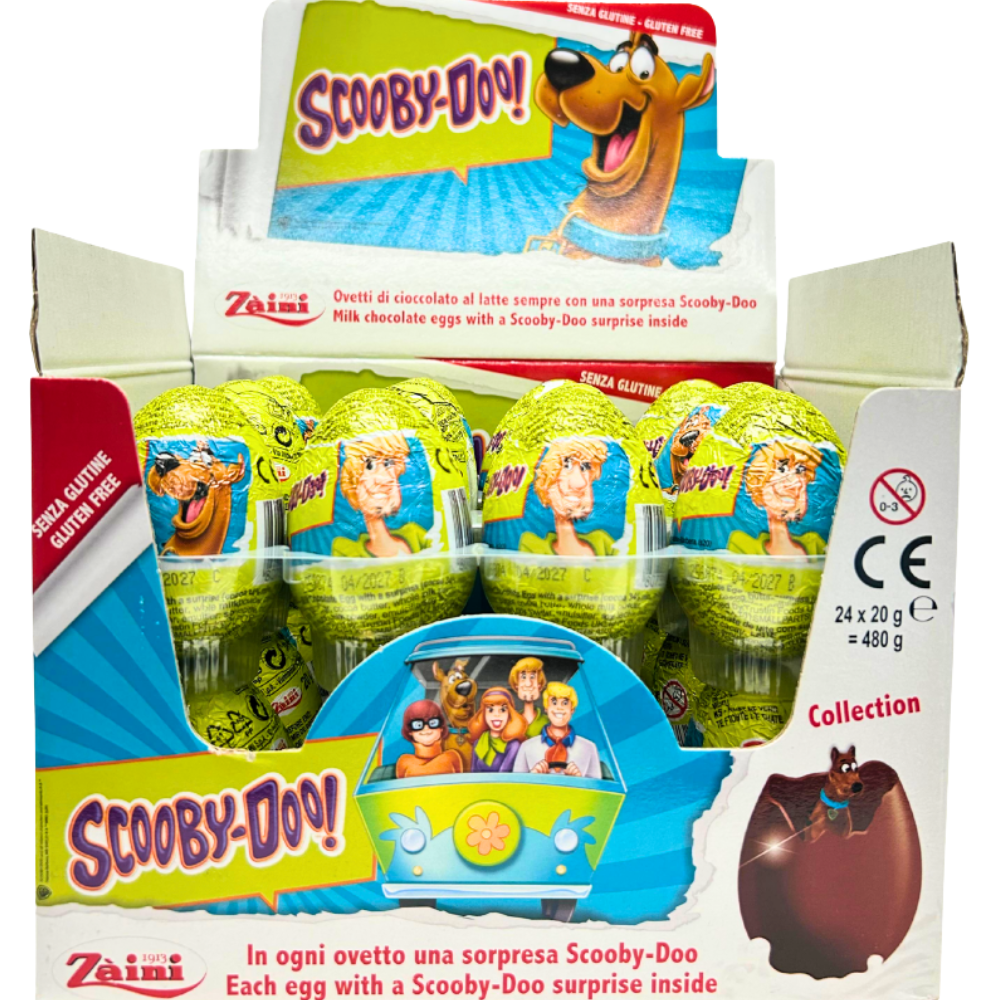 SW5206 – Zaini Scooby- Doo Eggs 24 x 20 gr