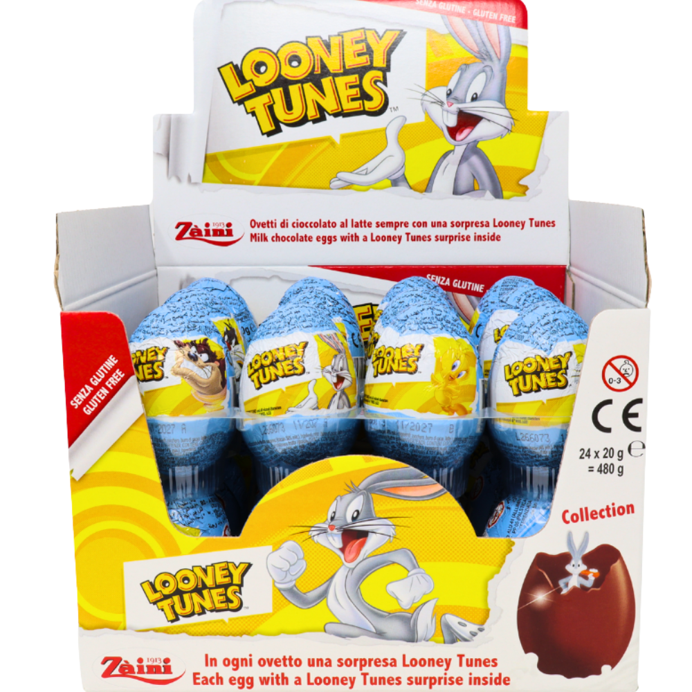 SW5207 - Zaini Eggs Loony Tunes 24 x 20 gr