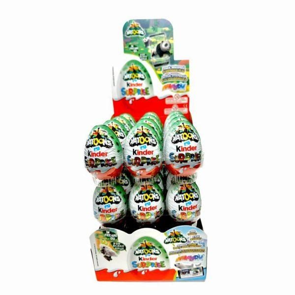 SW6003 - Kinder Natoons Surprise Eggs 36 x20 gr.