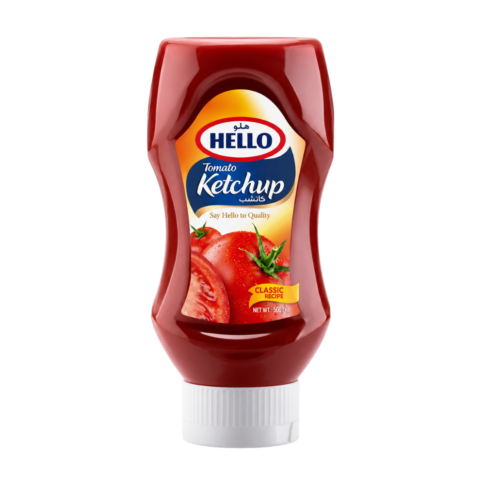 SY01B – Hello Ketchup Sauce 12 x 20 oz (570g)